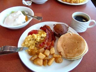 フレッシュトラックのバイキング朝食